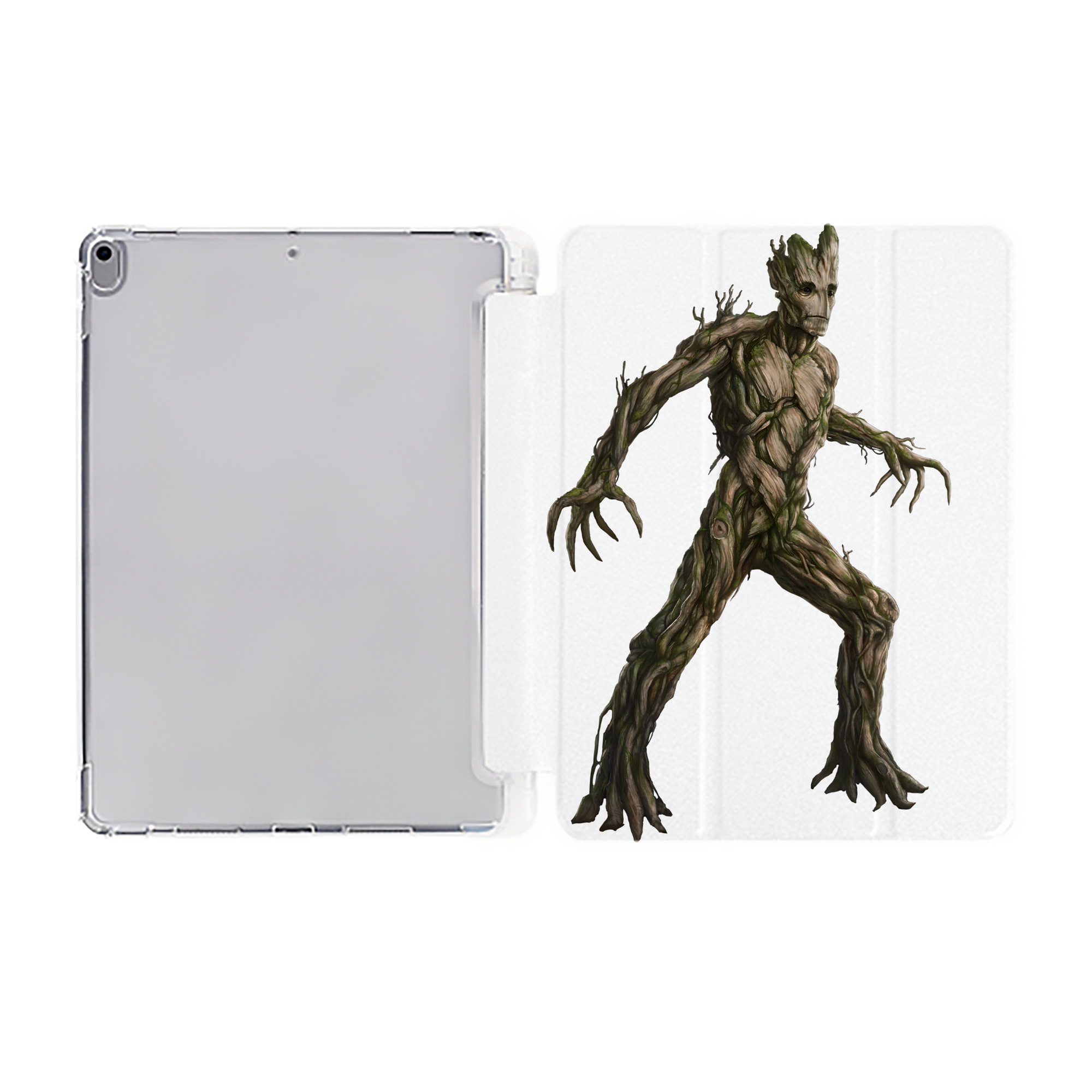（画像用） アベンジャーズ The Avengers IPad ケース ペン収納付き 三つ折りスタンド PUレザー×シリコン 対応機種9.5/10.5/10.9インチ